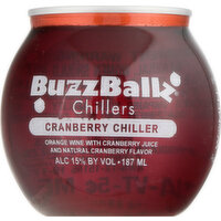 BuzzBallz Chillers, Cranberry Chiller - 187 Millilitre 