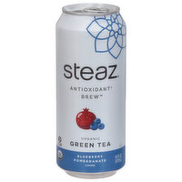 Steaz Green Tea, Blueberry Pomegranate Flavored - 16 Fluid ounce