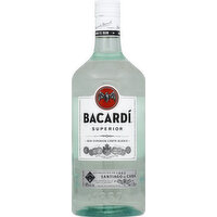 Bacardi Rum, Superior - 1.75 Litre 