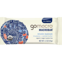 GoMacro MacroBar, Blueberry + Cashew Butter