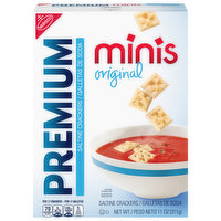 PREMIUM Premium Original Mini Saltine Crackers, 11 oz - 11 Ounce 