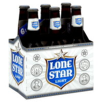 Lone Star Beer - 6 Each 