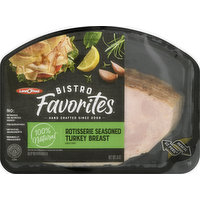 Land O'Frost Turkey breast hand rubbed with classic rotisserie seasoning and roasted. - 8 Ounce 