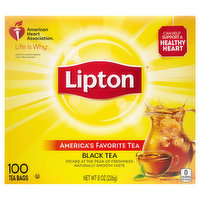 Lipton Black Tea - 100 Each