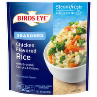 Birds Eye Chicken Flavored Rice, with Broccoli, Carrots & Onions, Seasoned - 10 Ounce 