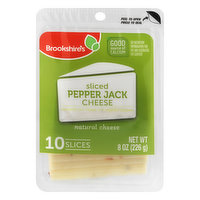 Brookshire's Cheese, Pepper Jack, Sliced - 10 Each 