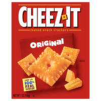 Cheez-It Baked Snack Crackers, Original - 7 Ounce 