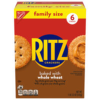 RITZ Whole Wheat Crackers, Family Size