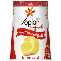 Yoplait Yogurt, Low Fat, Lemon Burst