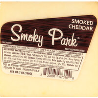 Smoky Park Cheese, Smoked Cheddar