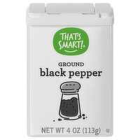 That's Smart! Black Pepper, Ground - 4 Ounce 