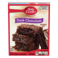 Betty Crocker Brownie Mix, Dark Chocolate - 19.9 Ounce 