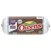 Owens Pork Sausage, Premium, Regular - 16 Ounce