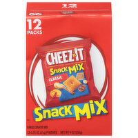 Cheez-It Snack Mix, Classic, Baked, 12 Packs - 12 Each 