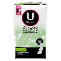 U by Kotex Liners, Clean & Secure, Long - Brookshire's