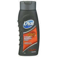 Dial Hair + Body Wash, Complete Freshness, Ultimate Clean - 16 Ounce 