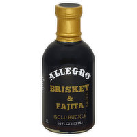 Allegro Brisket & Fajita Sauce, Gold Buckle - 16 Ounce 