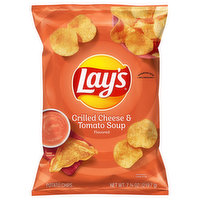 Lay's Potato Chips, Grilled Cheese & Tomato Soup Flavored - 7.75 Ounce 