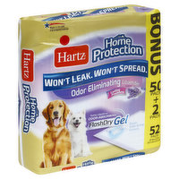 Hartz Dog Pads, Odor Eliminating, Lavender Scent - 52 Each 