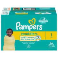 Pampers Diapers, 1 (8-14 lb) - 96 Each 