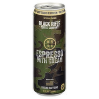 Black Rifle Coffee, Espresso with Cream - 11 Ounce