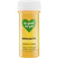 So Good So You Probiotic Juice Shot, Ginger Cayenne, Immunity - 1.7 Fluid ounce 