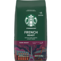 Starbucks Coffee, Ground, Dark Roast, French Roast