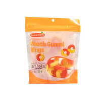 Brookshire's Peach Gummi Rings - 8 Ounce 