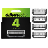 GilletteLabs Cartridges - 4 Each 