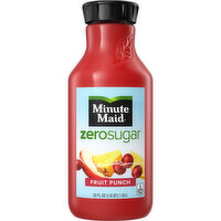 Minute Maid Minute Maid Zero Sugar Fruit Punch Bottle, 52 fl oz - 52 Fluid ounce 