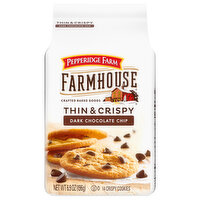 Pepperidge Farm Cookies, Dark Chocolate Chip, Thin & Crispy