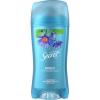 Secret Antiperspirant, Waterlily, 48HR, Invisible Solid