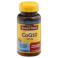 Nature Made CoQ10, 100 mg, Softgels - 40 Each 