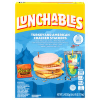 Lunchables Cracker Stackers, Turkey and American - 2.9 Ounce 