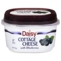 Daisy Cottage Cheese, with Blueberries, 4% Milkfat Minimum - 6 Ounce 