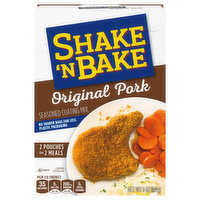 Shake 'N Bake Seasoned Coating Mix, Original Pork - 2 Each 
