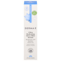 Derma E Skin Serum, Dewy, Ultra Hydrating - 2 Fluid ounce 