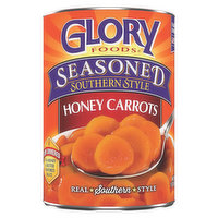 Glory Foods Honey Carrots, Southern Style, Seasoned - 15 Ounce 