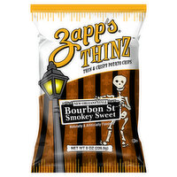 Zapp's Potato Chips, Thin & Crispy, New Orleans Style, Bourbon St Smokey Sweet