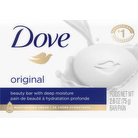 Dove Beauty Bar with Deep Moisture, Original - 2.6 Ounce 