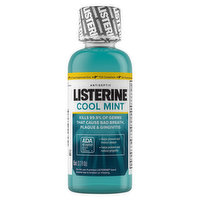 Listerine Mouthwash, Cool Mint, Antiseptic - 3.2 Fluid ounce