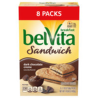 Belvita Breakfast Dark Chocolate Creme Breakfast Biscuits - 14.08 Ounce 