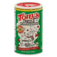 Tony Chachere's Creole Seasoning, Original - 8 Ounce 