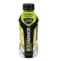 BodyArmor Super Drink, Pineapple Coconut - 16 Fluid ounce 