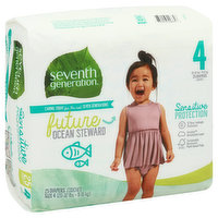 Seventh Generation Diapers, Size 4 (20-32 lbs)