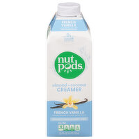 Nutpods Creamer, French Vanilla, Almond + Coconut - 25.4 Fluid ounce 