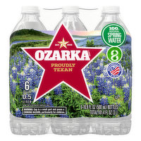 Ozarka Spring Water, 100% Natural - 6 Each