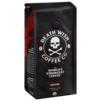 Death Wish Coffee Co Coffee, Ground, Dark Roast