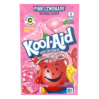Kool-Aid Pink Lemonade Unsweetened Drink Mix - 0.23 Ounce 
