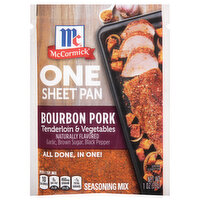 McCormick Bourbon Pork Tenderloin & Vegetables One Sheet Pan Seasoning Mix - 1 Ounce 